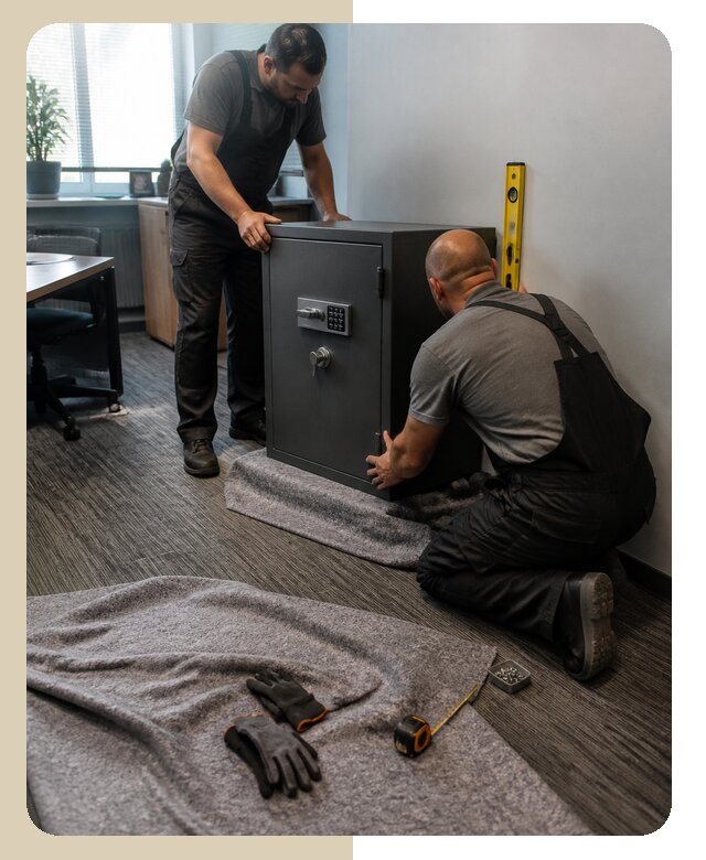 Профессиональная установка сейфа в офисе в Нефтекамске